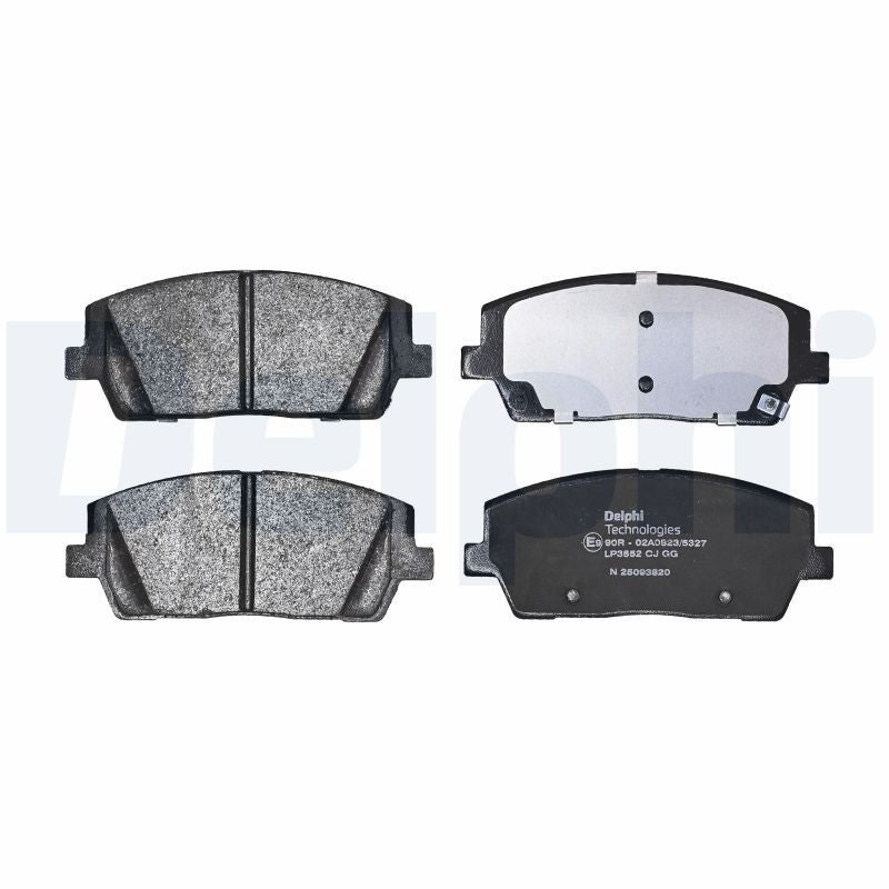 Set placute frana,frana disc LP3552 DELPHI