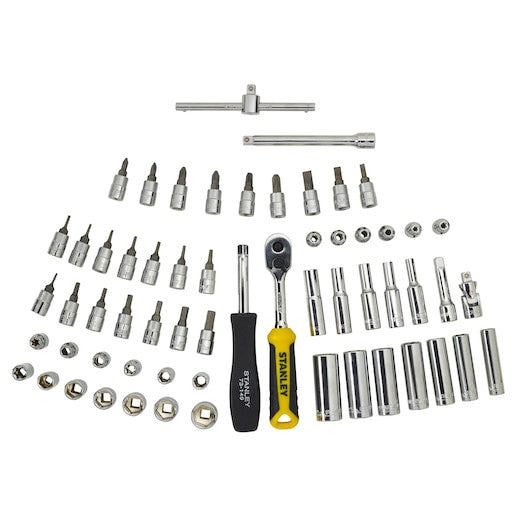 Trusă de chei tubulare STANLEY® TRANSMODULE SYSTEM™ de 1/4 in, 60 buc. - STMT174175