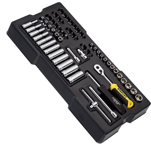 Trusă de chei tubulare STANLEY® TRANSMODULE SYSTEM™ de 1/4 in, 60 buc. - STMT174175