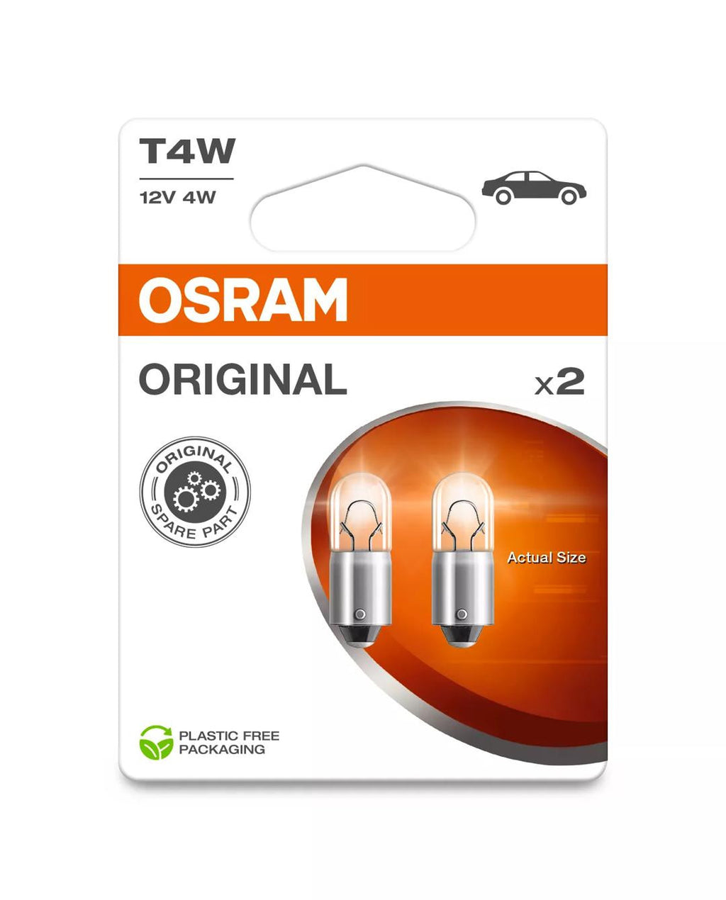 Bec Osram Original T4W 12V BA9s - 38932BL