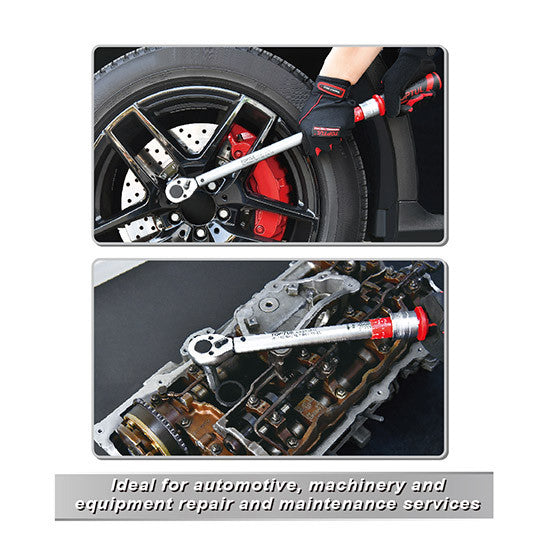 Cheie dinamometrică mecanică 3/8" 10-60 Nm - ANBV1206