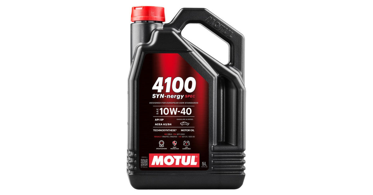 Ulei motor Motul 4100 SYN-ERGIE SPEC 10W40 5L - 12618237