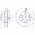 Disc frana BG3858 DELPHI