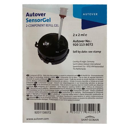 Gel pentru senzori de ploaie/lumini, Saint Gobain Autover, Bicomponent, Incolor, 4 ml Sekurit - 9201138072