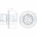 Disc frana BG3835C DELPHI