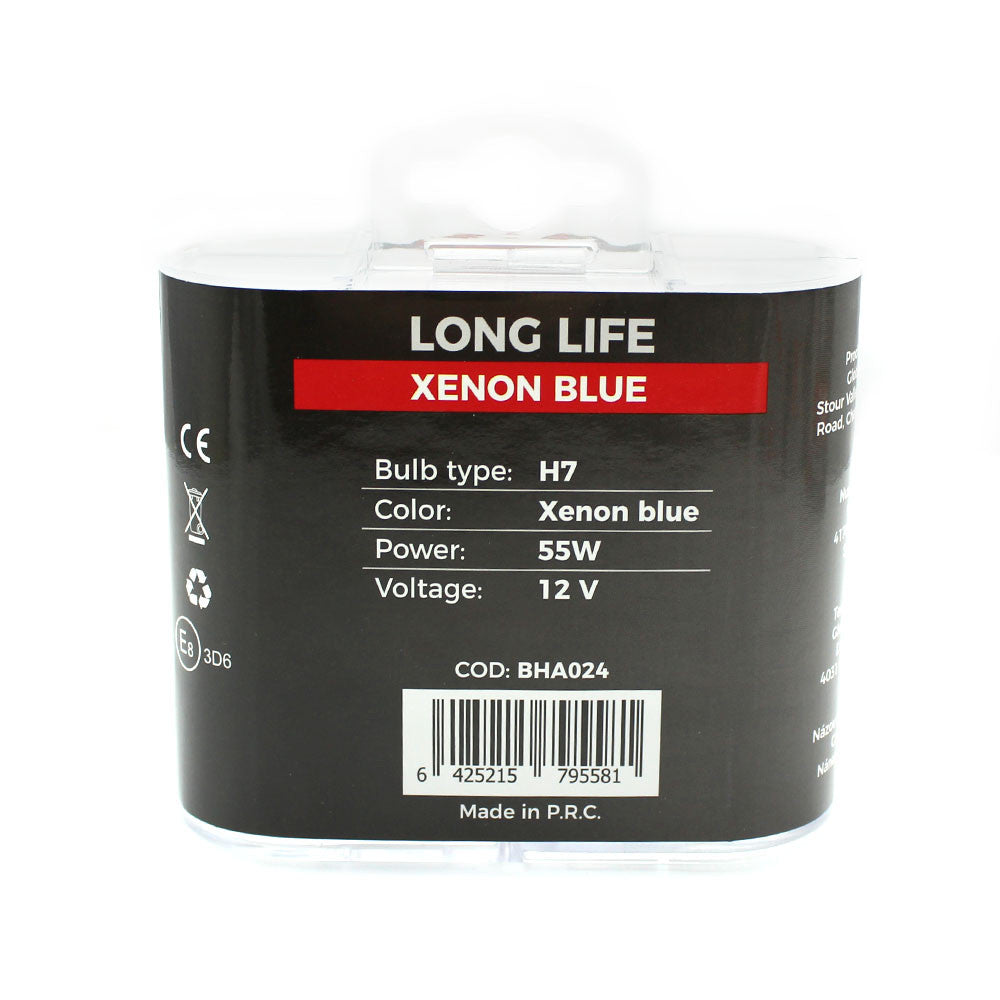 Bec MTR Plus 50 H7 12V 55W Alb Xenon Set 2 buc - 11562047