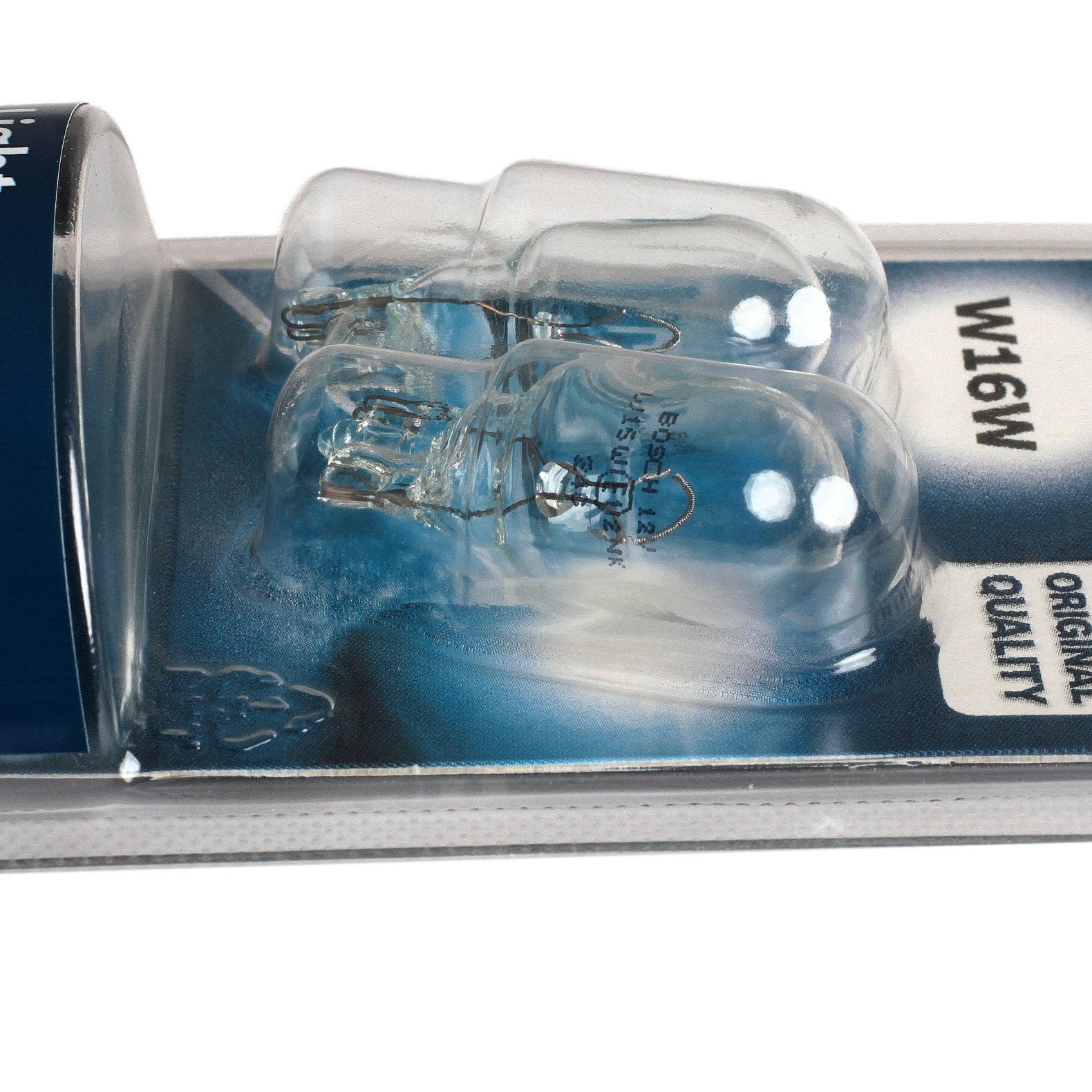 Bec Bosch Pure Light W16W 12V 16W W2,1x9,5d Set 2 buc - 1987301049