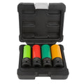 SET 4 TUBULARE DE IMPACT PENTRU JANTE DIN ALIAJ 1/2` JBM