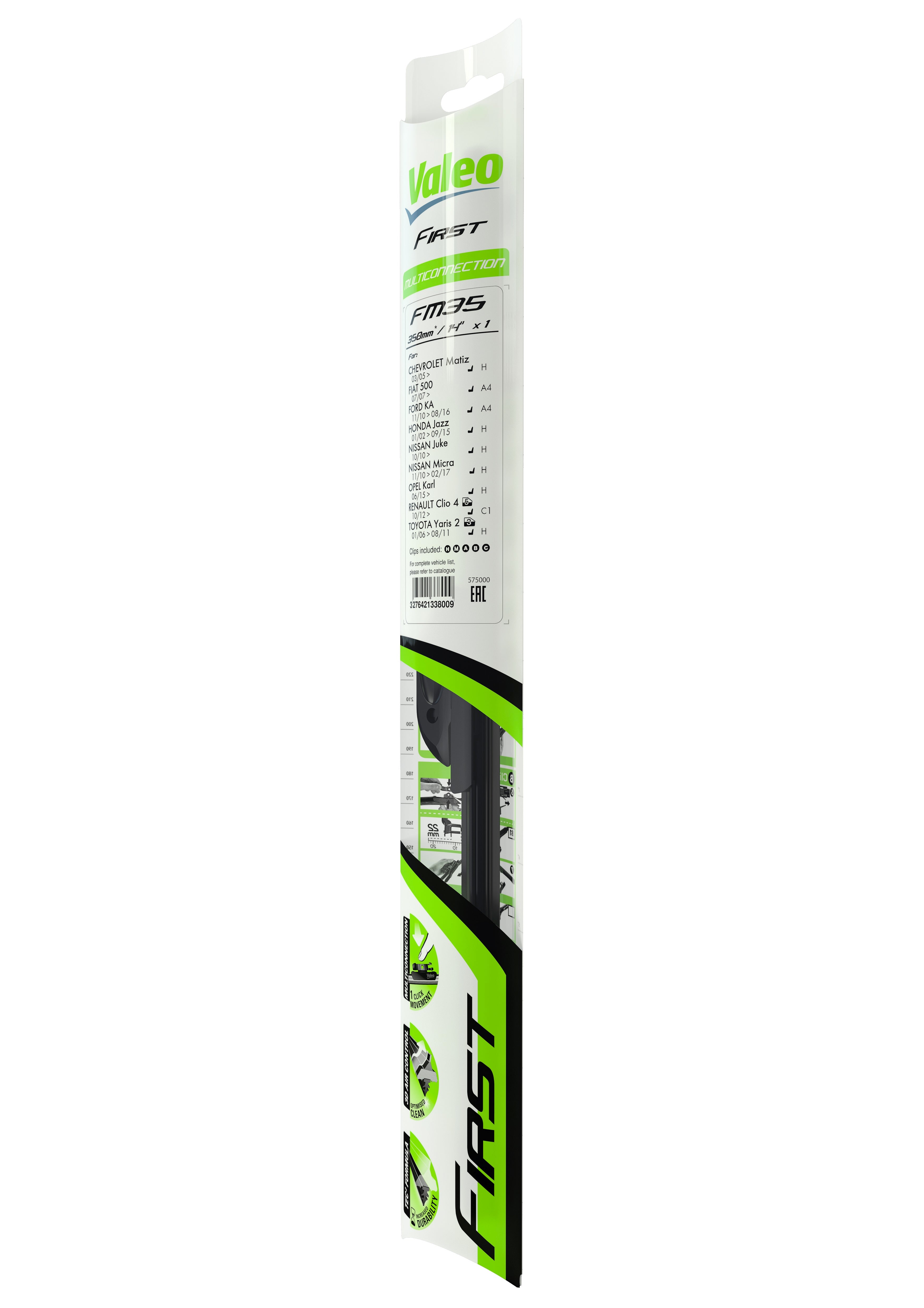 Ștergător Valeo First Multiconnection 350 mm - 12088890