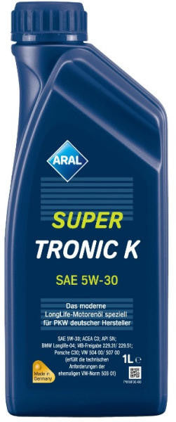 Ulei motor Aral Super Tronic K 5W30 1L - 12182453