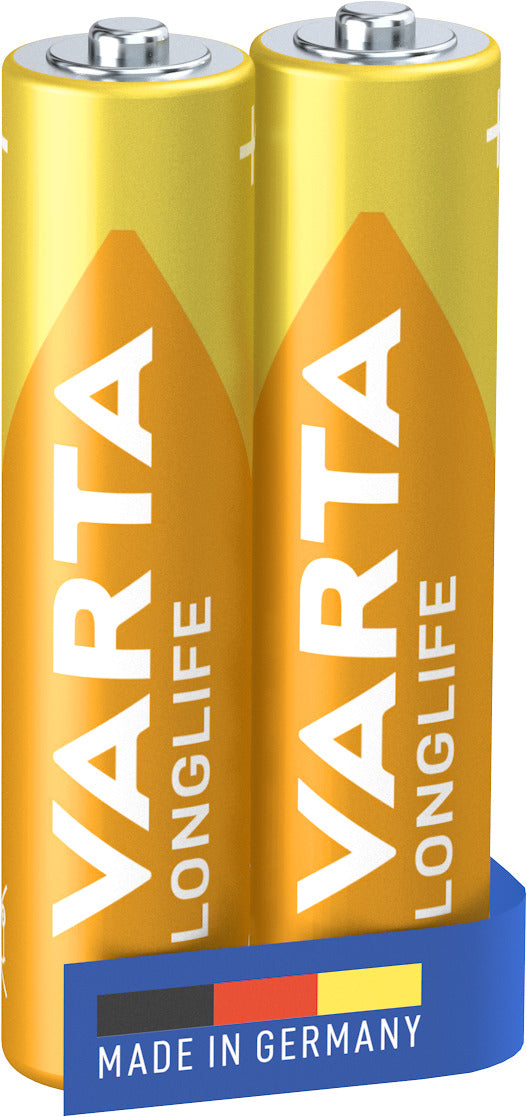 Baterie Varta LongLife AAA,LR03, MN2400; Blister 2 buc - 12172037