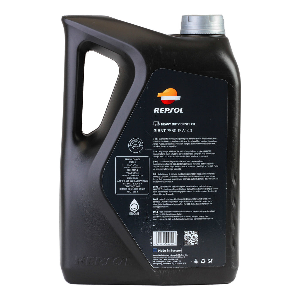 Ulei motor Repsol GIANT 7530 15W40 5L - RPP1042QFB