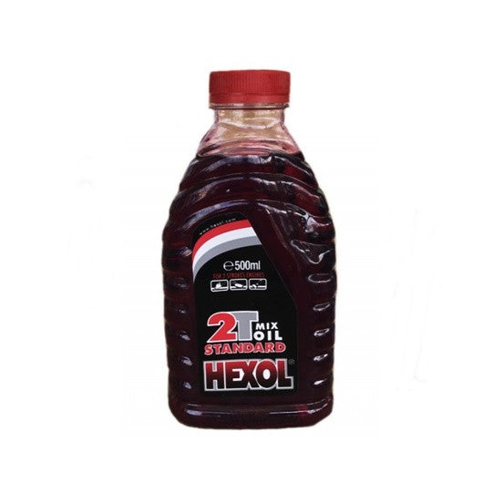 Ulei pentru amestec Hexol 2T Rosu Standard 0.5L - 12-327-007