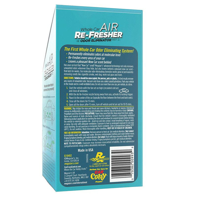 Spray Curatare Aer Conditionat Meguiars Air Re-Fresher New Car Scent Meguiar's - G16402EU