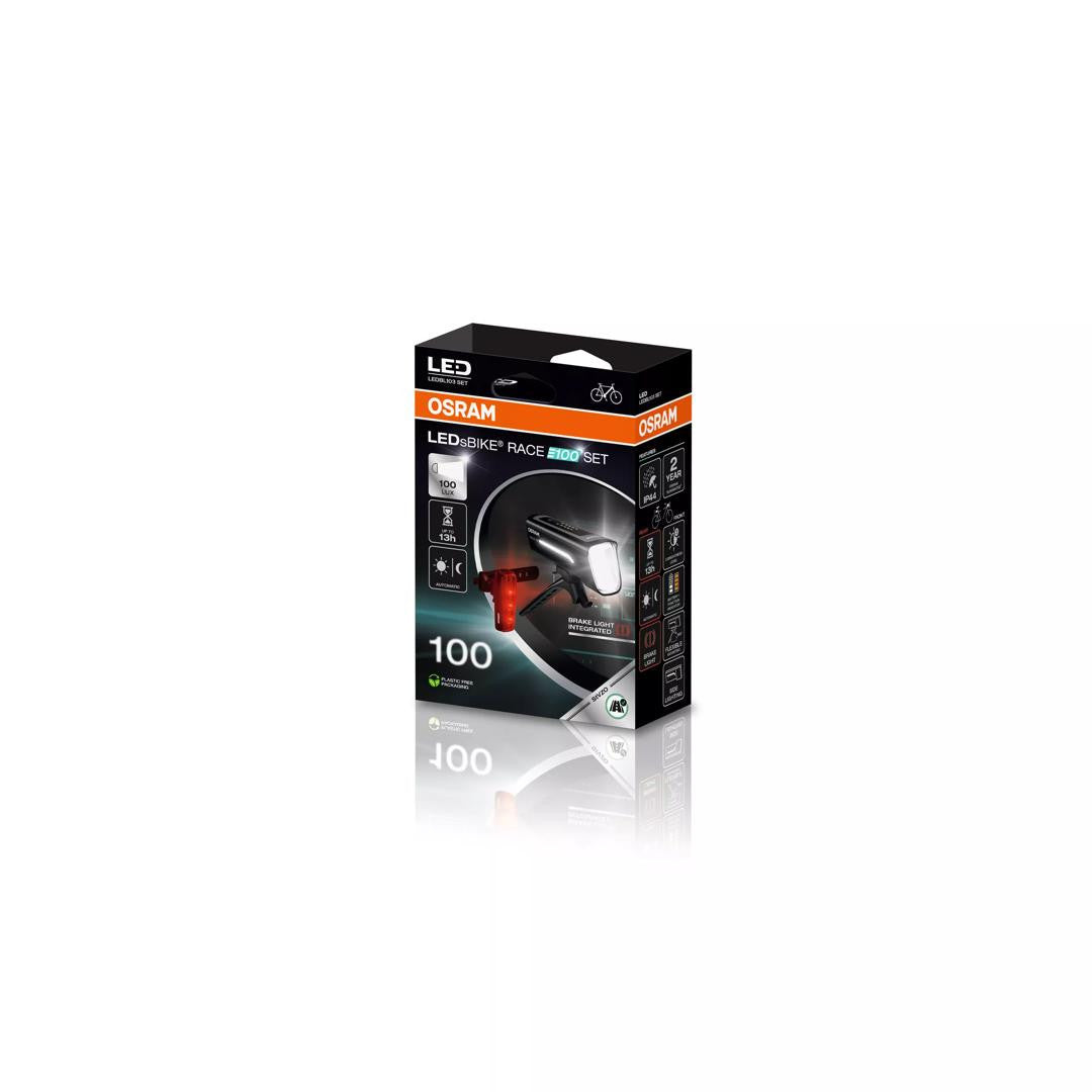 Set LED-uri bicicleta BIKE RACE 100 - LEDBL103SET