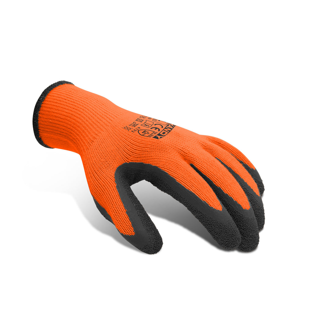 Manusi pt. operatii de montaj cu acoperire latex, 12 per./pach. L Carguard - 11121L12