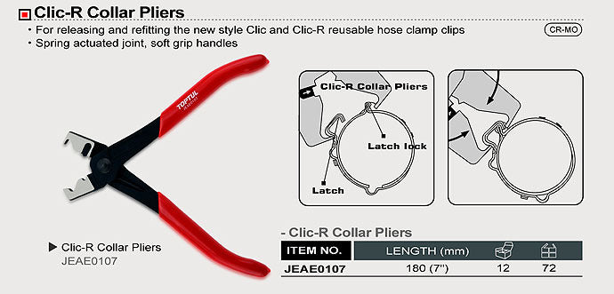 Cleste coliere Click-R Toptul - JEAE0107