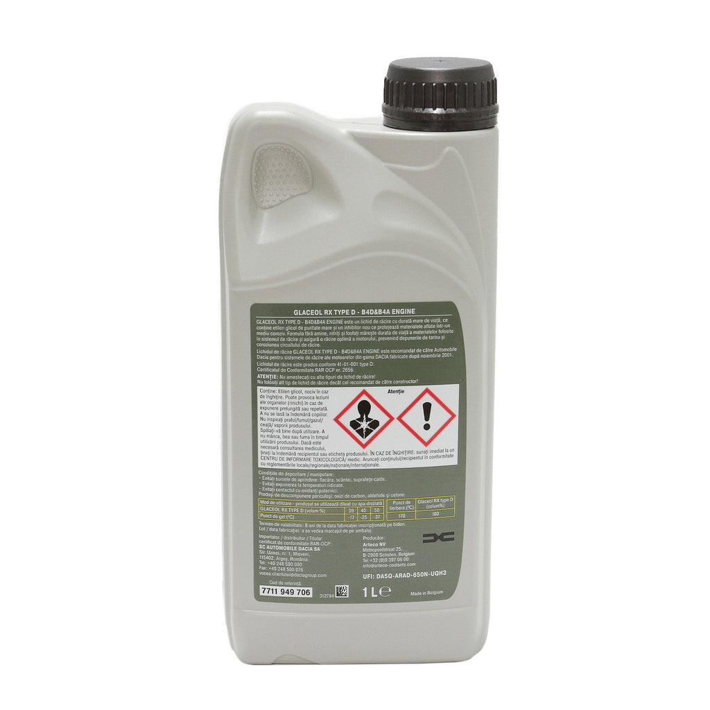 ANTIGEL GLACEOL RX TYPE D 1L Galben 7711949706