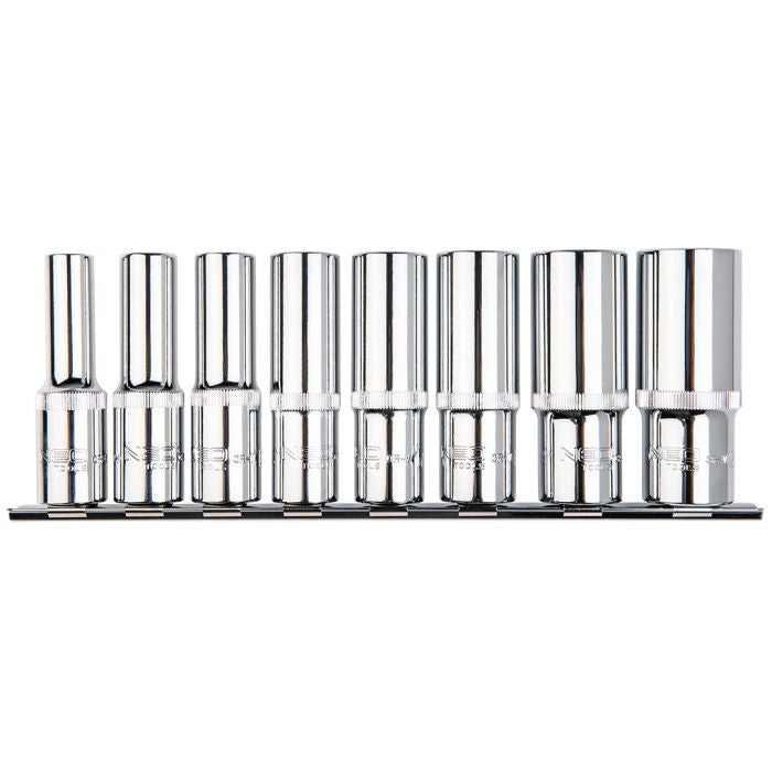 Tubulare adanci 1.2  8 buc -set Neo Tools - 08650