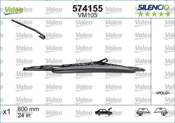 Stergator Valeo Silencio Performance 600mm - 10-141-984