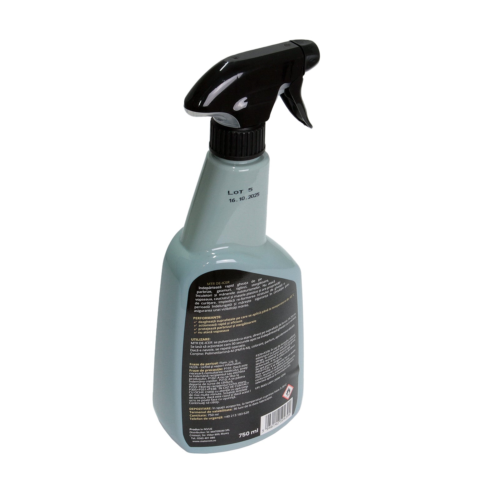 Solutie dezghetat parbrizul 750 ml MTR - 801741