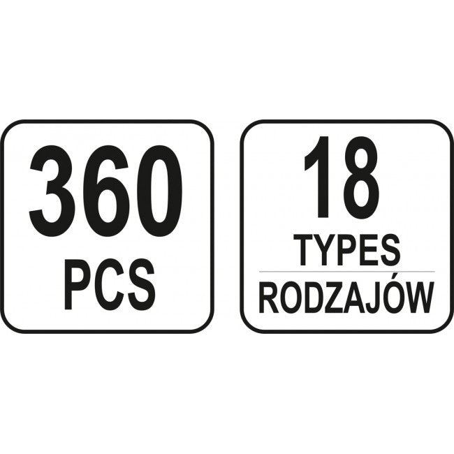 Set 360 clipsuri tapițerie Toyota/Lexus Yato - YT06650