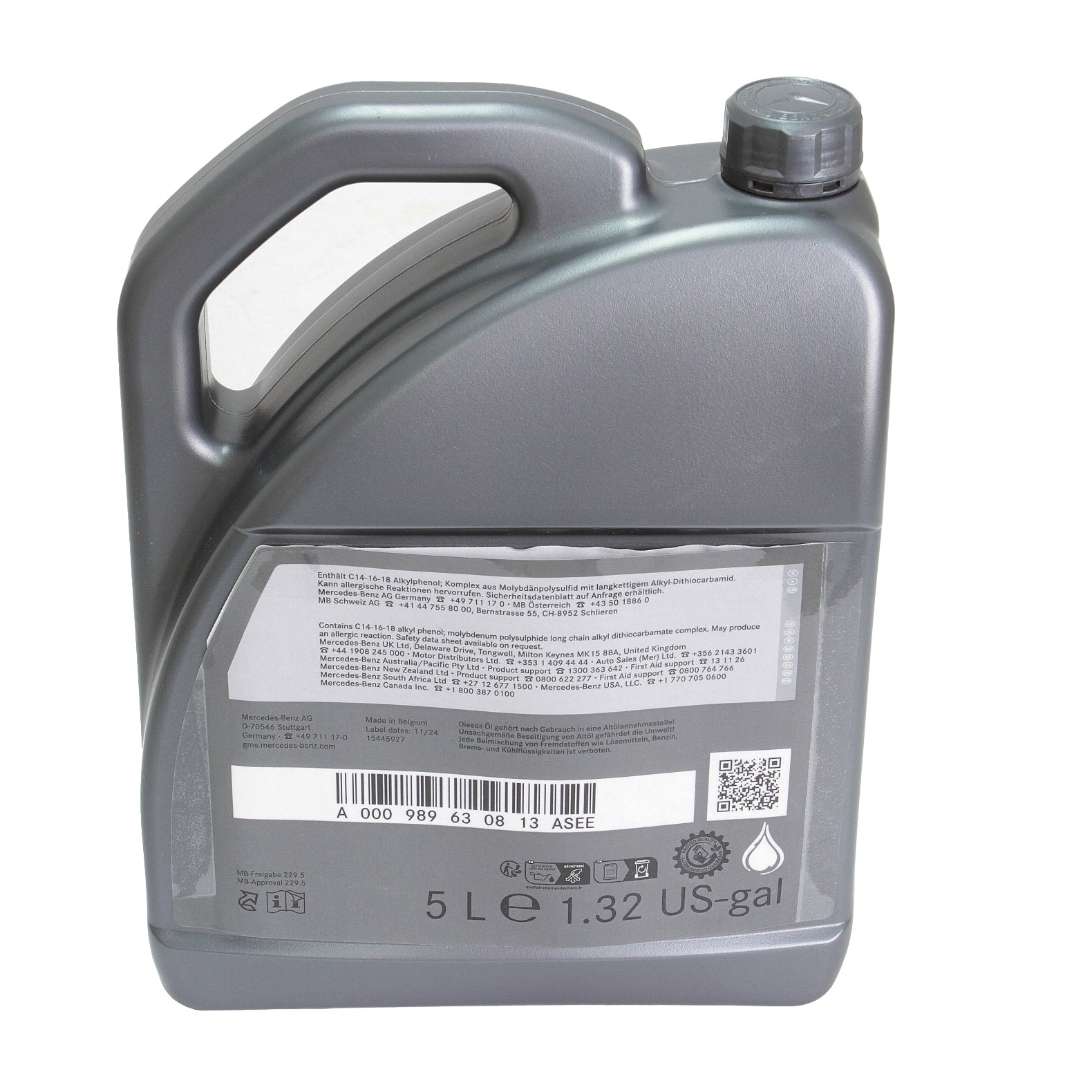 Ulei motor Mercedes 5W40 (MB 229.5) 5L - 43497726
