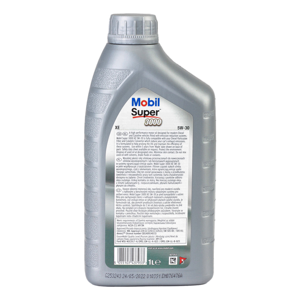 Ulei motor Mobil Super 3000 Xe 5W30 1L - 2214805