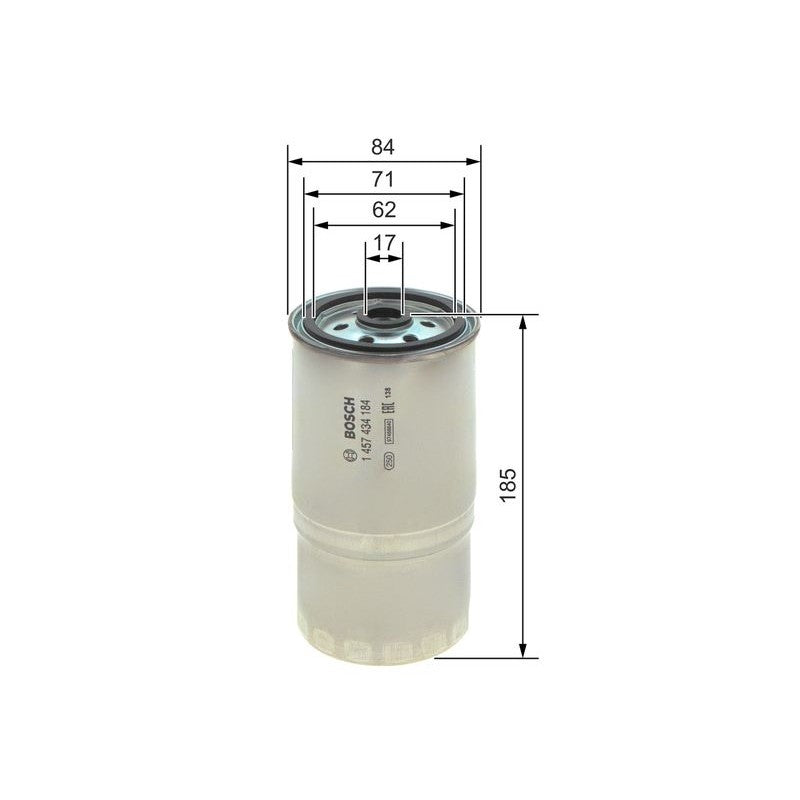 Filtru combustibil 1 457 434 184 BOSCH