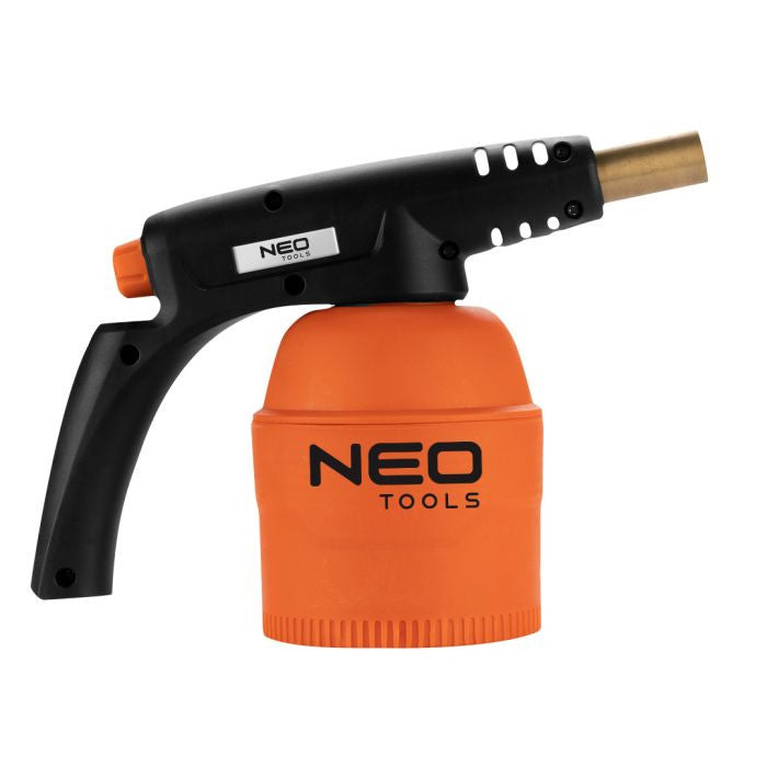 Lampă de sudură cu gaz pe cartușe de 190 g + 4 cartușe de gaz reîncărcabile 20-045 NEO Neo Tools