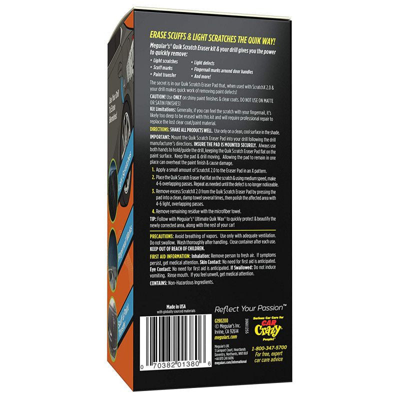 Kit Indepartare Zgarieturi Meguiars Scratch Eraser Kit Meguiar's - G190200EU