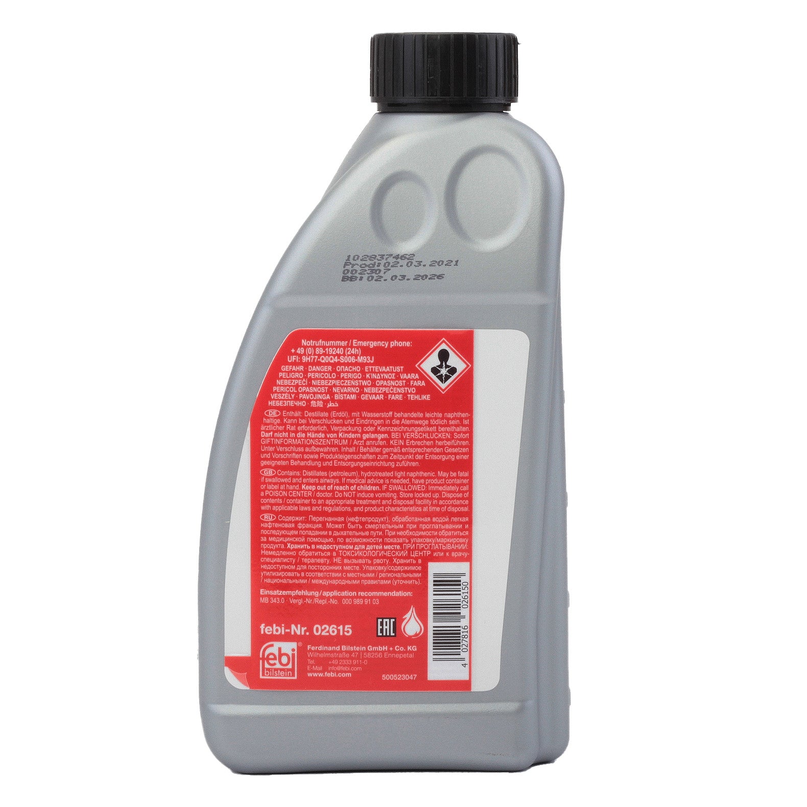 Ulei hidraulic Febi 1L - 11429356