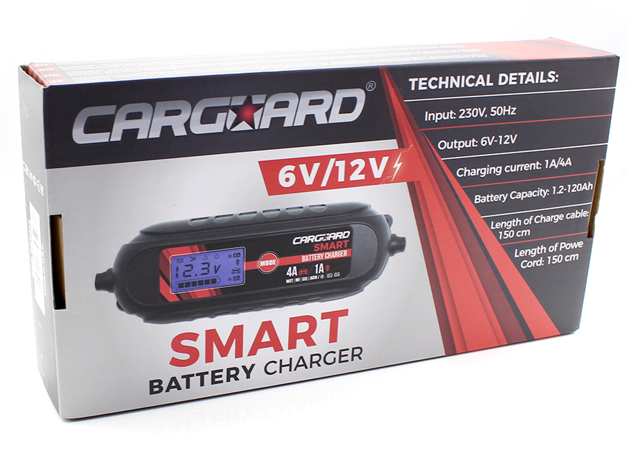 Incarcator Inteligent pt baterii auto Carguard - CBC002