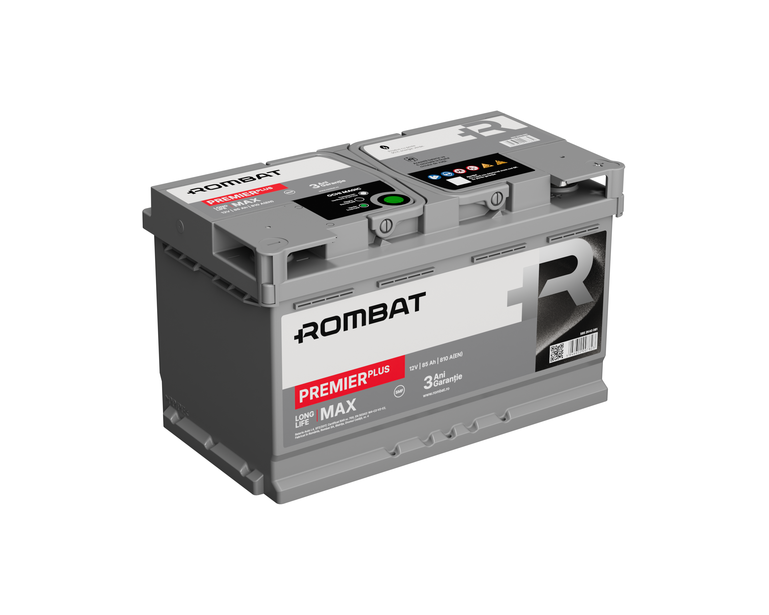 Acumulator Rombat Premier PLUS 85 Ah - 12193749