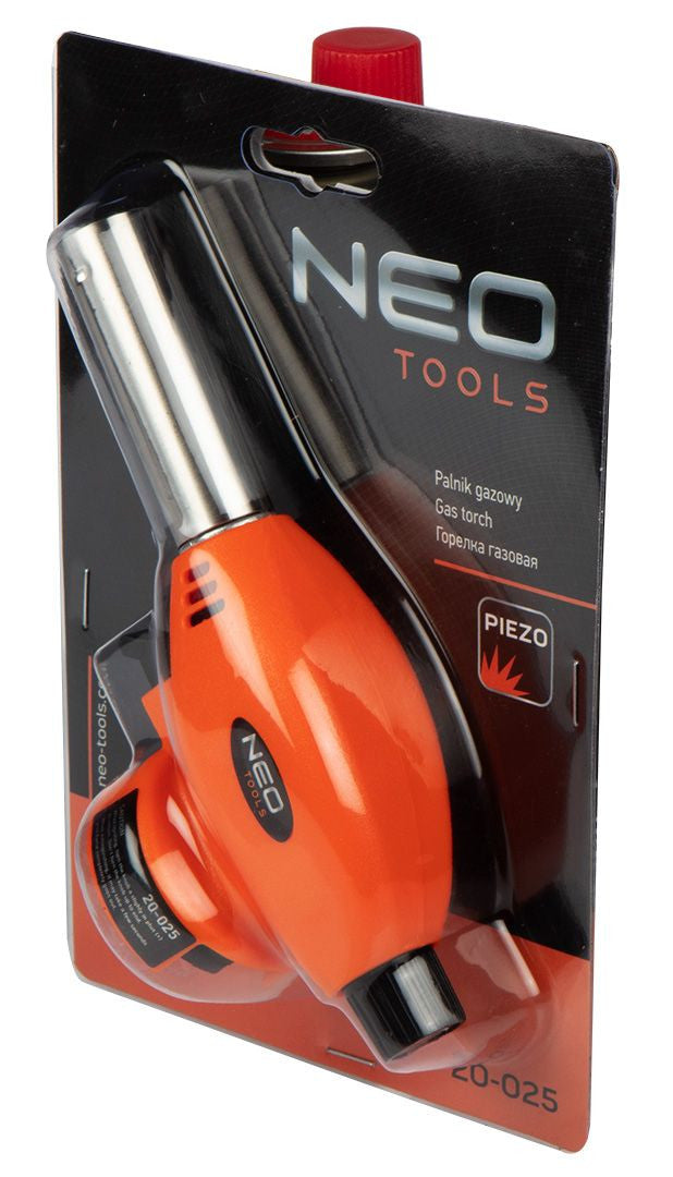 Arzător cu gaz cu filet + cartuș cu gaz butan, 227g 20-041 NEO Neo Tools