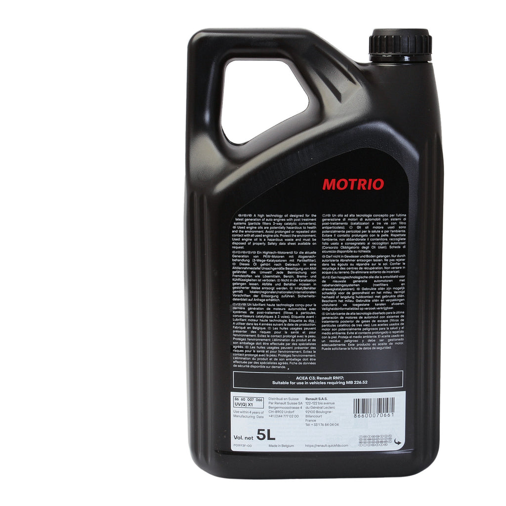 Ulei motor Motrio Premium 5W30 RN17 5L - 8660007066