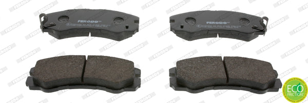 set placute frana,frana disc FDB1015 FERODO