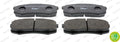 set placute frana,frana disc FDB1021 FERODO