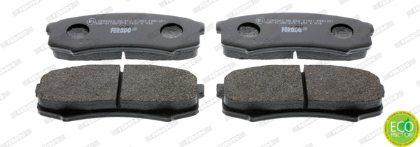 set placute frana,frana disc FDB1021 FERODO