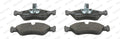 set placute frana,frana disc FDB1067 FERODO