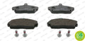 set placute frana,frana disc FDB1291 FERODO
