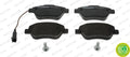 set placute frana,frana disc FDB1466 FERODO