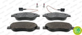 set placute frana,frana disc FDB1468 FERODO