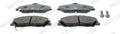 set placute frana,frana disc FDB1527 FERODO