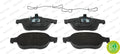 set placute frana,frana disc FDB1541 FERODO