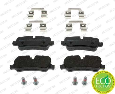 set placute frana,frana disc FDB1613 FERODO