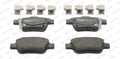 set placute frana,frana disc FDB1649 FERODO