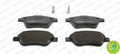 set placute frana,frana disc FDB1666 FERODO