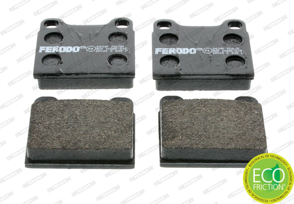 set placute frana,frana disc FDB2M FERODO