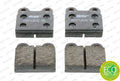 set placute frana,frana disc FDB3M FERODO